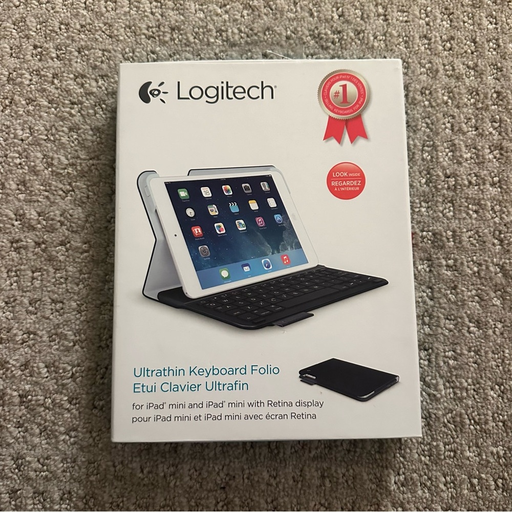 Logitech iPad mini 1,2,3 keyboard case